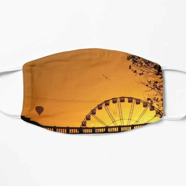 Melbourne sunrise Flat Mask