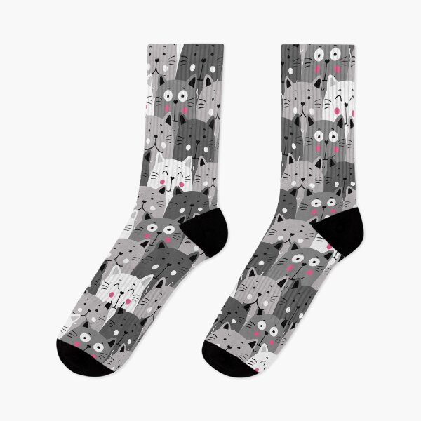 Item preview, Kitty Cats in Grey P1 | Animals designed and sold by mcaussieb.