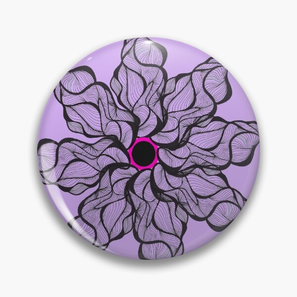 Item preview, Lilac pattern ice doodle designed and sold by Lois Gardiner.