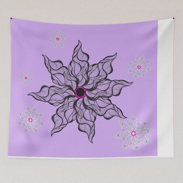 Item preview, Lilac pattern ice doodle designed and sold by Lois Gardiner.