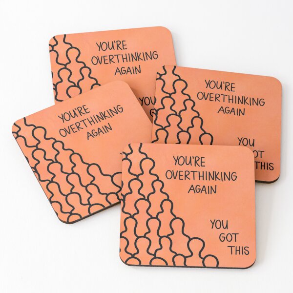 Item preview, You’re Overthinking Again designed and sold by Chloe Bohannon.
