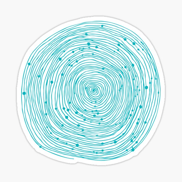 Item preview, Turquoise spirals  designed and sold by Silmen.