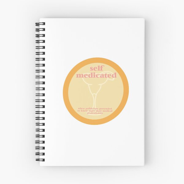 Item preview, Covid badge-medicated designed and sold by megsthornton.