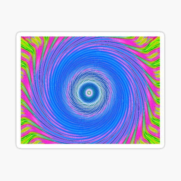 Like a Hurricane--Blue Sticker
