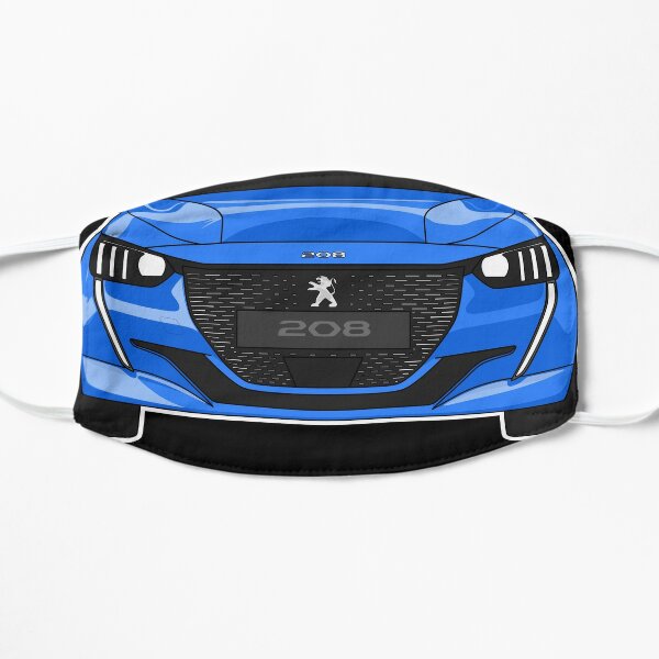 Blue Peugeot Front For Light Shirt Mask By Earlybirdz Redbubble