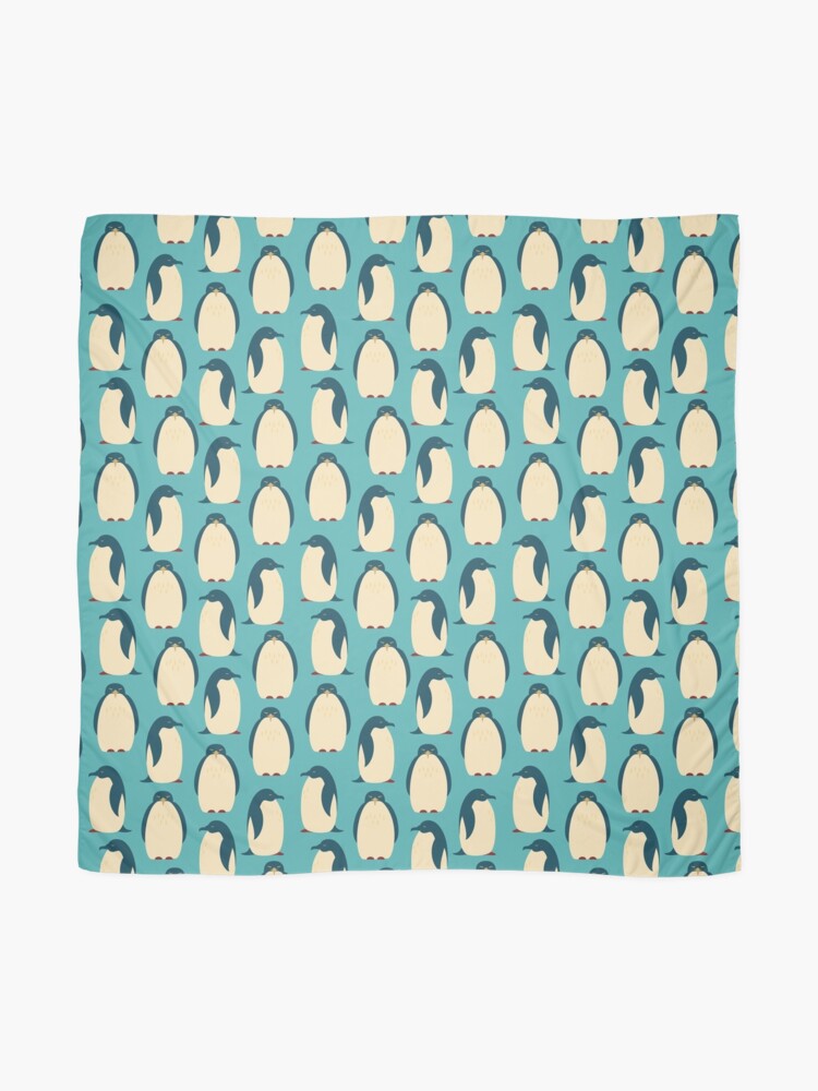 Alternate view of Happy penguins Scarf