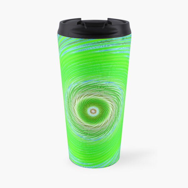 Like a Hurricane Green Travel Mug