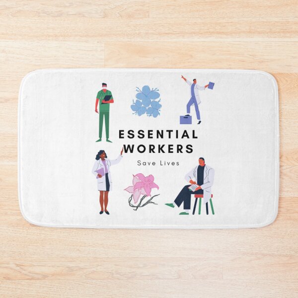 Item preview, Essential workers save lives designed and sold by morganmaterni.