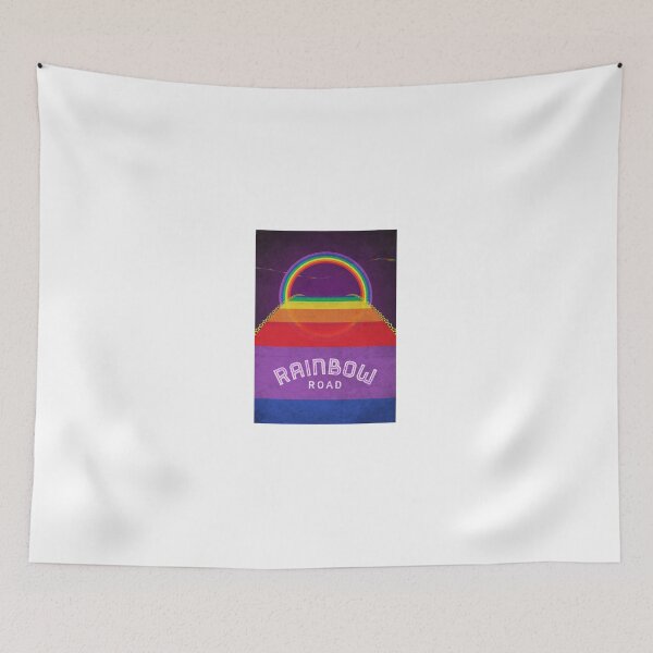 Item preview, Rainbow Road Inspired Design designed and sold by MonsieurArtiste.