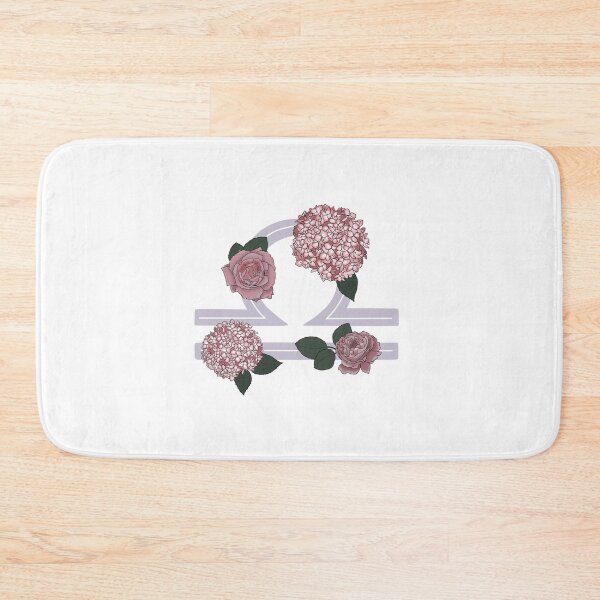 Item preview, Libra Zodiac Symbol with Roses and Hydrangeas designed and sold by allyyxoxo.