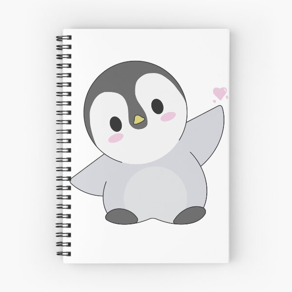 Item preview, Happy Penguin with Hearts designed and sold by elsxiv.
