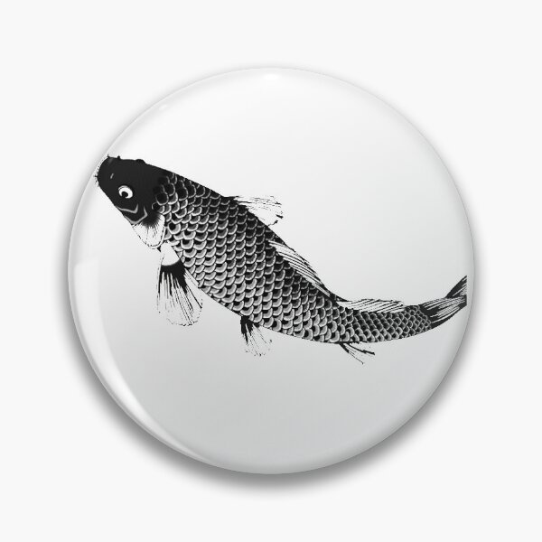 Item preview, Woodcut Koi - Original designed and sold by killies.
