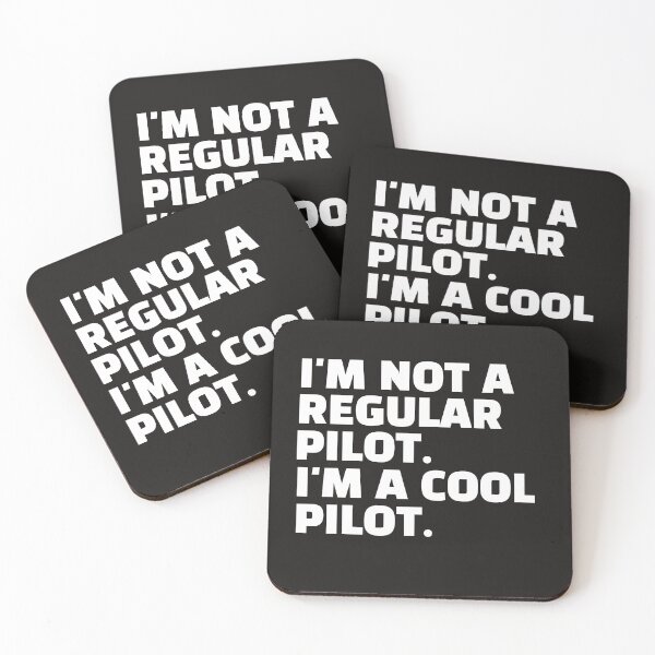 Item preview, I'm Not A Regular Pilot I'm A Cool Pilot Flight designed and sold by dbreeze10.