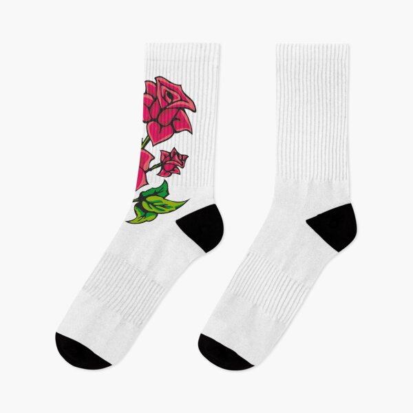 Item preview, Traditional heart Rose tattoo for women and flower for beautiful girl designed and sold by Dadya.