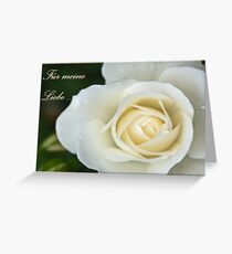 Für meine Liebe ... Greeting Card