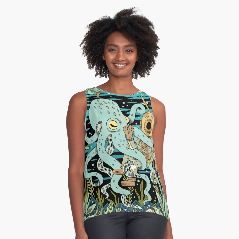 Item preview, Sleeveless Top designed and sold by jackteagle.