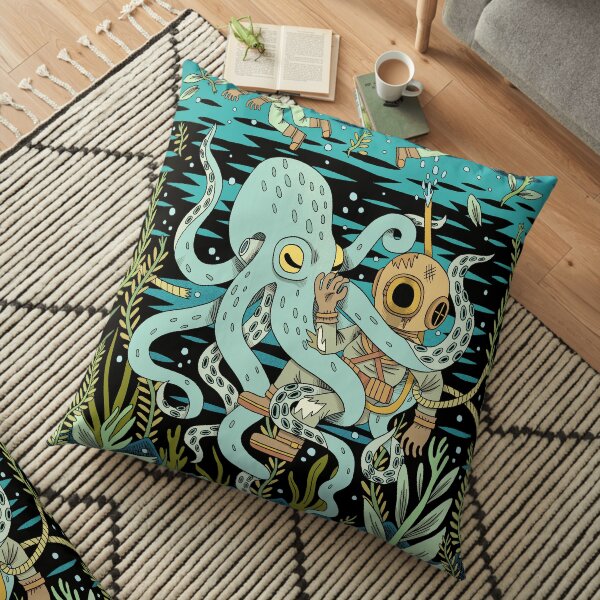 Diver Floor Pillow