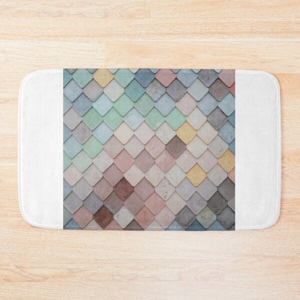 Item preview, Colorful tile pattern designed and sold by morganmaterni.