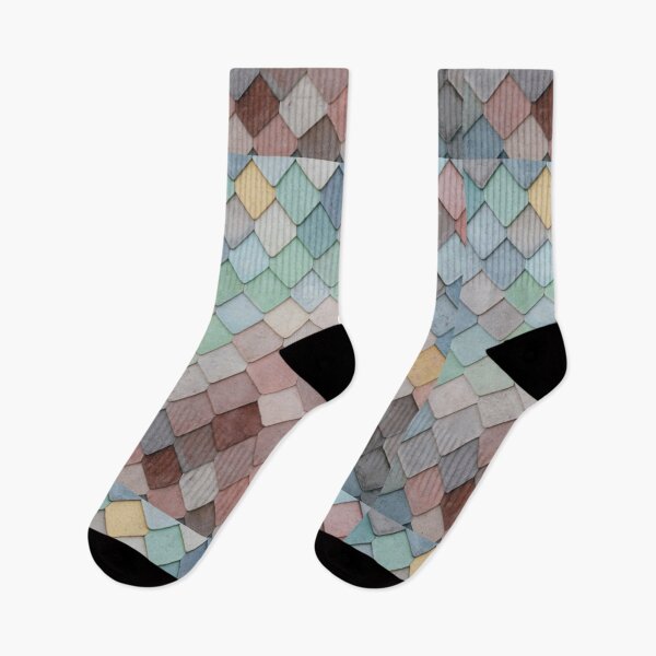 Item preview, Colorful tile pattern designed and sold by morganmaterni.