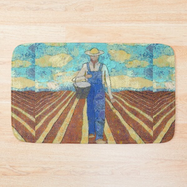 Item preview, THE FARMER SOWING HIS CORN designed and sold by Jean Gregory Evans.