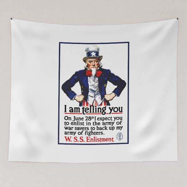 Item preview, Uncle Sam -- I Am Telling You designed and sold by warishellstore.