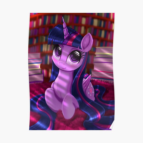 Twilight Sparkle - Long Hair Poster