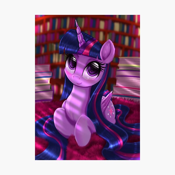 Twilight Sparkle - Long Hair Photographic Print