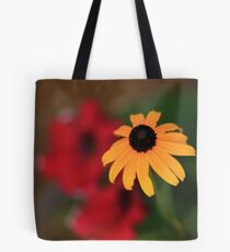 Yellow in contrast Tote Bag