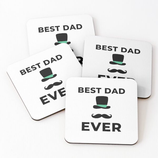 Item preview, Father's Day Cute Gift Best Dad Daddy Family Parent Mother Son Sister Parenthood Kids Sarcastic Happy Inspirational Motivational Birthday Present designed and sold by EpsilonEridani.