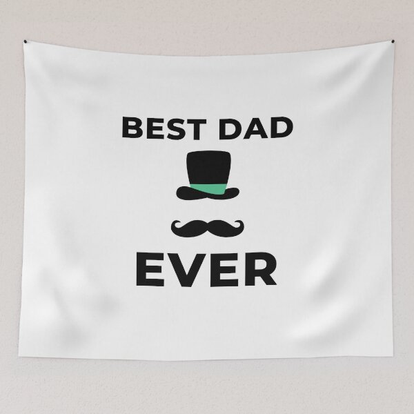 Item preview, Father's Day Cute Gift Best Dad Daddy Family Parent Mother Son Sister Parenthood Kids Sarcastic Happy Inspirational Motivational Birthday Present designed and sold by EpsilonEridani.