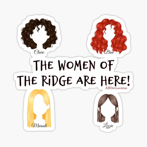The Women of the Ridge are here!  Sticker