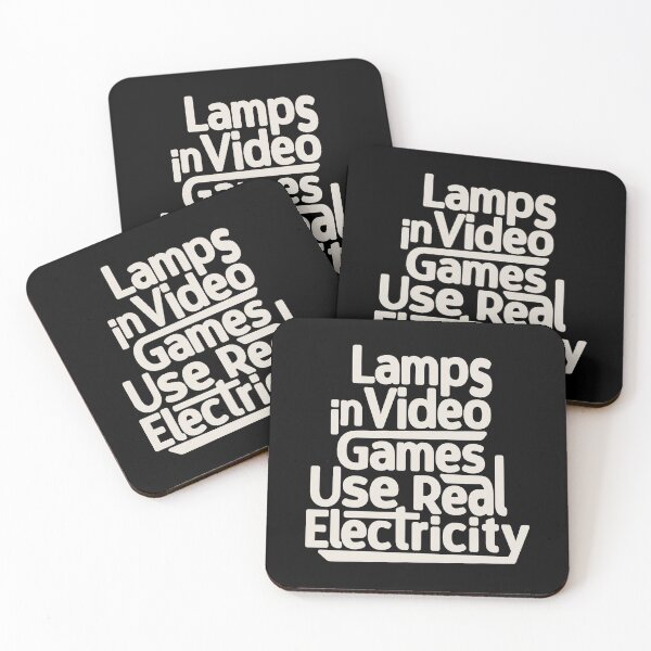Item preview, Lamps in Video Games Use Real Electricity designed and sold by Otakso.