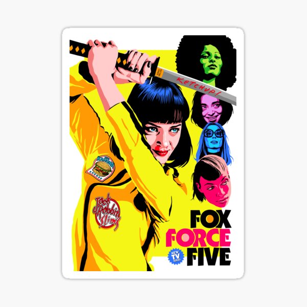 Fox Force Five Sticker