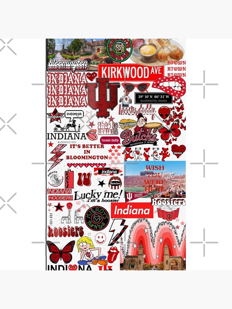 Indiana University Collage by dartydesigns