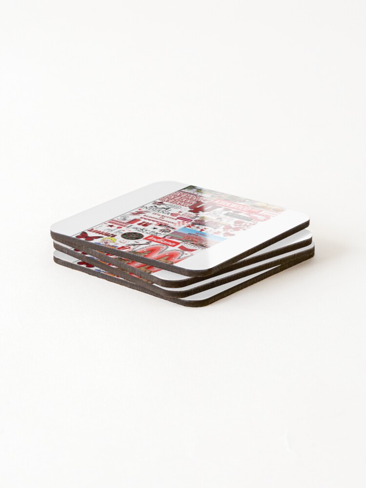 Alternate view of Indiana University Collage Coasters (Set of 4)