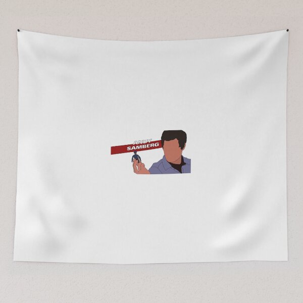 Item preview, andy samberg cartoon designed and sold by joslynn daly.