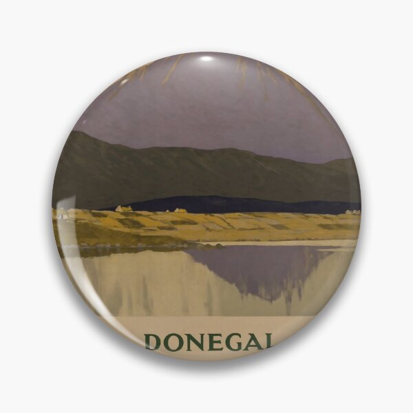Item preview, Donegal for Holidays vintage travel poster designed and sold by stickart-marek.