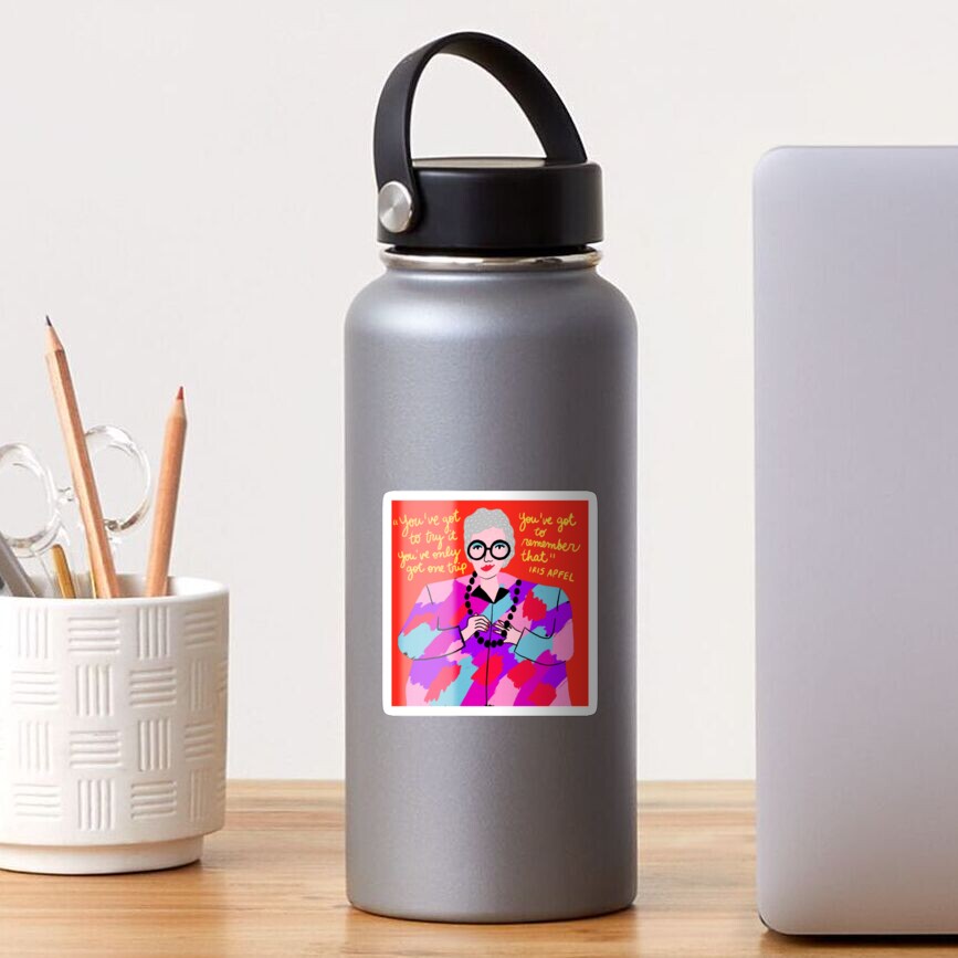 Vista previa del artículo con la obra «Pegatina brillante», diseñado y vendido por pleaseenjoythis.