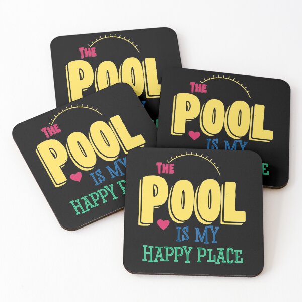 Item preview, The Pool Is My Happy Place designed and sold by Ouaday.