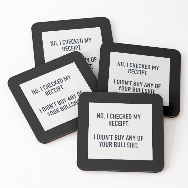 Item preview, NO MORE OF YOUR BULLSHIT. designed and sold by CCCREW.