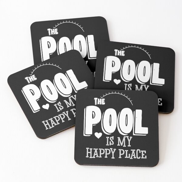 Item preview, The Pool Is My Happy Place designed and sold by Ouaday.