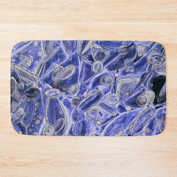 Item preview, Navy Grey River Rock designed and sold by Lois Gardiner.