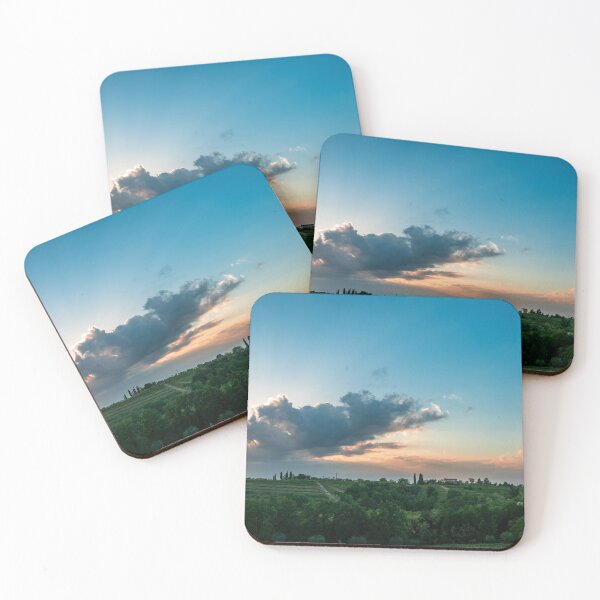 Item preview, Spring stormy sunset in the vineyards of Collio Friulano, Friuli-Venezia Giulia, Italy designed and sold by zakaz86.
