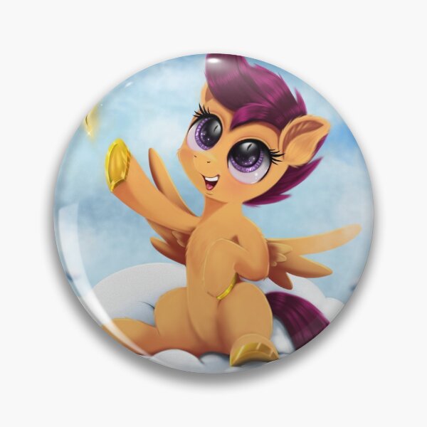 Scootaloo Gets A Magic Feather Pin