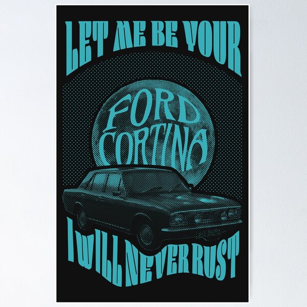 Item preview, Arctic Monkeys Ford Cortina Design designed and sold by lilyvermilya.