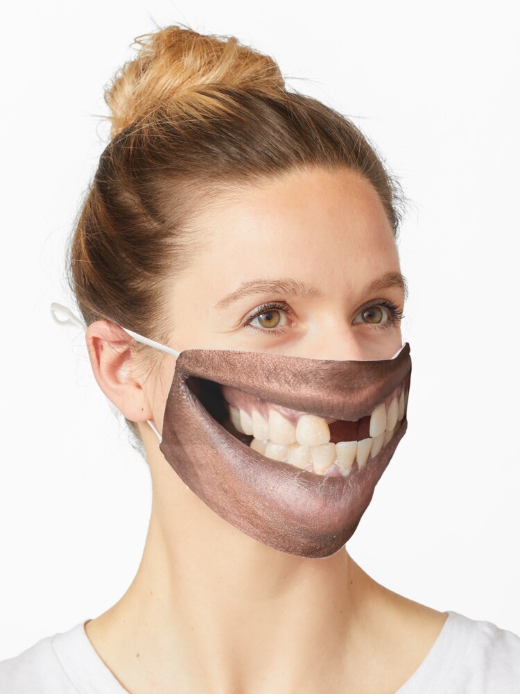Two Front Teeth Funny Personal Protection Corona Virus Face Mask Two Front Teeth Funny Personal Protection Corona Virus Face Mask
