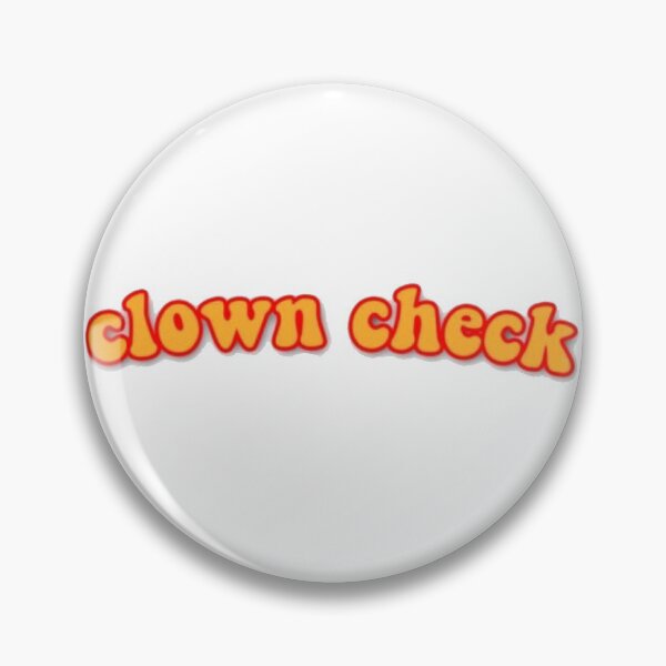 Item preview, Clown check designed and sold by stickerdesignss.