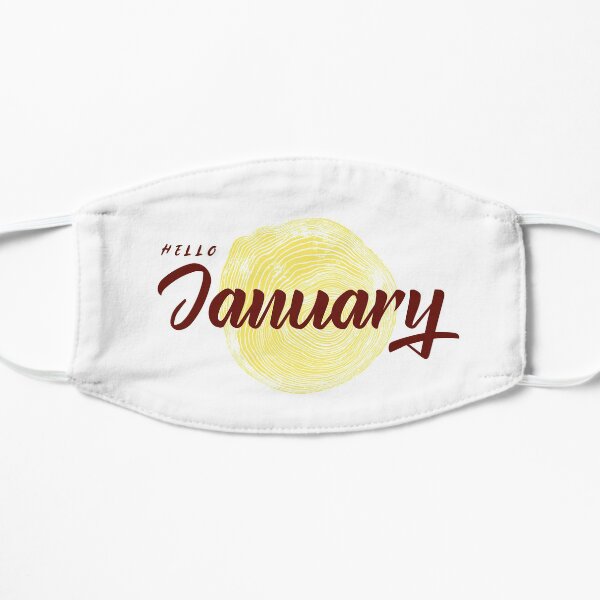 Hello January Mask