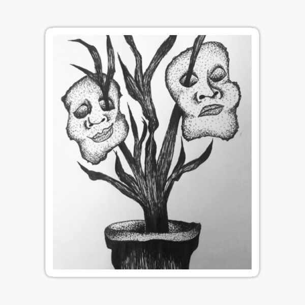 Aperçu de l'œuvre Masques créée et vendue par MakFontaine.