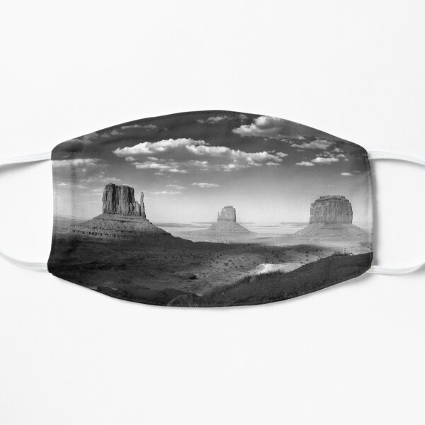 Monument Valley in Black & White Mask